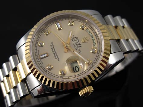 rolex oyster perpetual presidential|rolex day date two tone.